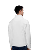 ID 0803 Cardigan | mikrofleece nærbillede med logo