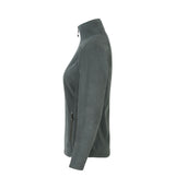 ID 0805 Cardigan | mikrofleece | dame produktbillede med tryk