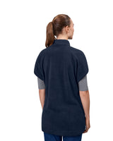 ID 0808 Fleece tunika | unisex nærbillede med logo
