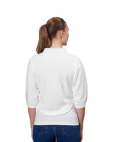 ID 0809 Fleece Bolero | unisex nærbillede med logo