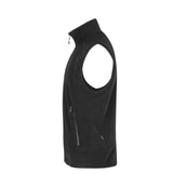 ID 0811 Active vest | mikrofleece detalje med firmalogo