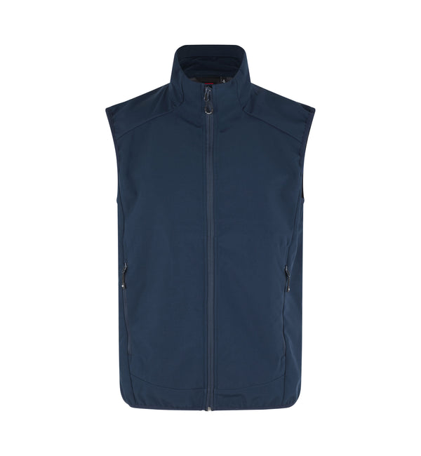 ID 0824 Softshell vest | funktionel med tryk eller logo – arbejdstøj og firmatøj