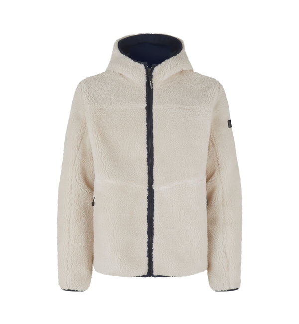 ID 0828 Pile fleece jakke med tryk eller logo – arbejdstøj og firmatøj