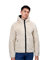 ID 0828 Pile fleece jakke materiale med firmalogo