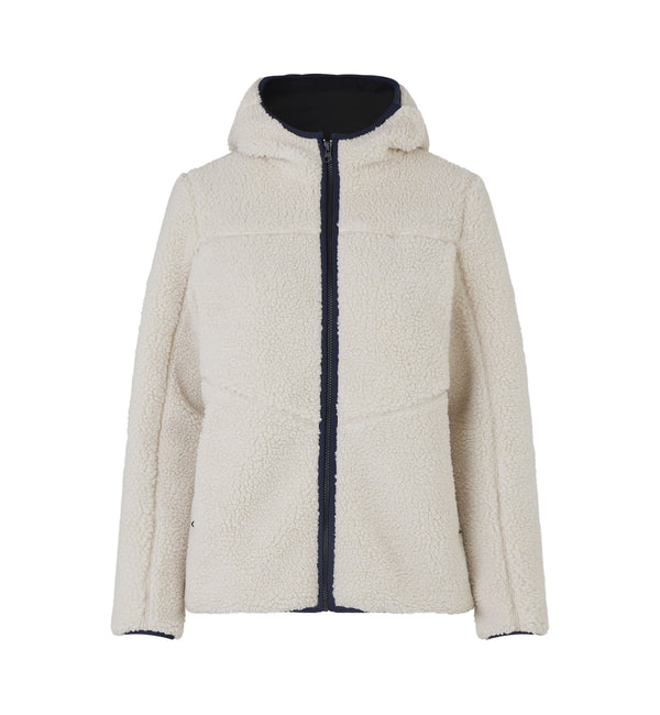 ID 0829 Pile fleece jakke | dame med tryk eller logo – arbejdstøj og firmatøj