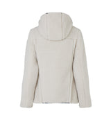 ID 0829 Pile fleece jakke | dame produktbillede med logo