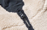 ID 0829 Pile fleece jakke | dame detalje til broderi
