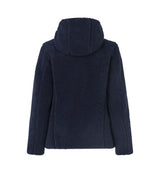 ID 0829 Pile fleece jakke | dame nærbillede med logo