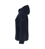 ID 0829 Pile fleece jakke | dame produktbillede med tryk