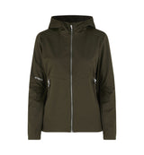 ID 0837 Softshell jakke | letvægt | dame materiale med firmalogo