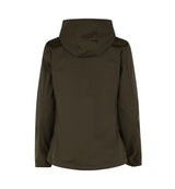 ID 0837 Softshell jakke | letvægt | dame nærbillede med logo