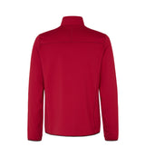 ID 0840 Cardigan | stretch komfort nærbillede med logo