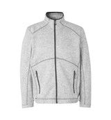 ID 0847 Zip-n-Mix fleece | melange materiale med firmalogo