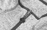 ID 0847 Zip-n-Mix fleece | melange produktfoto til broderi