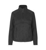 ID 0848 Zip-n-Mix fleece | melange | dame med tryk eller logo – arbejdstøj og firmatøj