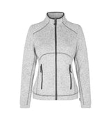 ID 0848 Zip-n-Mix fleece | melange | dame materiale med firmalogo