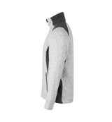 ID 0850 Cardigan | strikfleece produktfoto med tryk