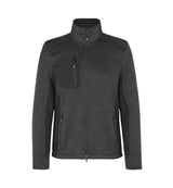 ID 0850 Cardigan | strikfleece produktbillede med tryk