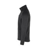 ID 0850 Cardigan | strikfleece detalje med firmalogo