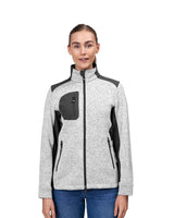 ID 0851 Cardigan | strikfleece | dame materiale med firmalogo