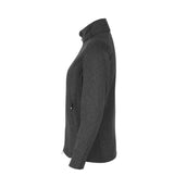 ID 0851 Cardigan | strikfleece | dame detalje med firmalogo