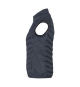 ID 0893 Bodywarmer | stretch | dame nærbillede med tryk