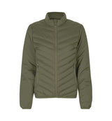 ID 0897 Padded jakke | stretch | dame produktbillede med tryk