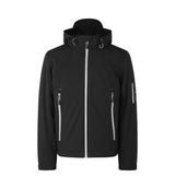 ID 0898 Softshell jakke | vinter nærbillede med tryk