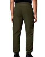 ID 0914 Cargo stretch buks | unisex nærbillede med logo