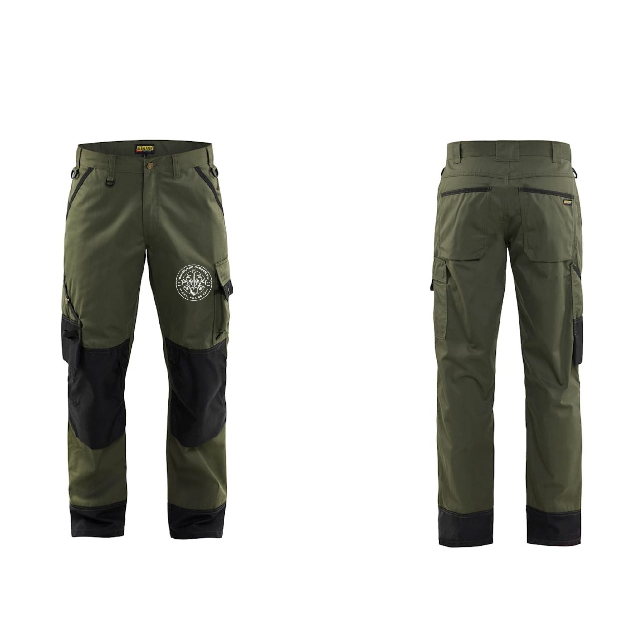 Korsbjerg Gardening Blåkläder 1454 Garden Buks m front logo