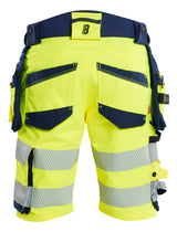 Blåkläder 1120 High Vis Shorts 4-vejs Stretch produktbillede med logo