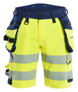 Blåkläder 1120 High Vis Shorts 4-vejs Stretch med tryk eller logo – arbejdstøj og firmatøj