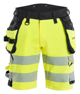 Blåkläder 1120 High Vis Shorts 4-vejs Stretch materiale med firmalogo