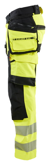 Blåkläder 1122 High Vis Buks 4-vejs Stretch produktbillede med tryk