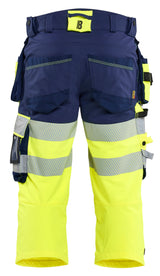 Blåkläder 1123 High Vis Knickers 4-vejs stretch produktbillede med logo
