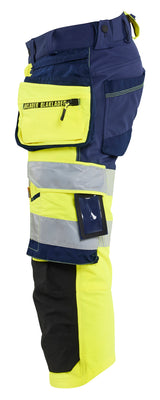 Blåkläder 1123 High Vis Knickers 4-vejs stretch produktfoto med tryk