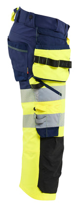 Blåkläder 1123 High Vis Knickers 4-vejs stretch detalje til broderi