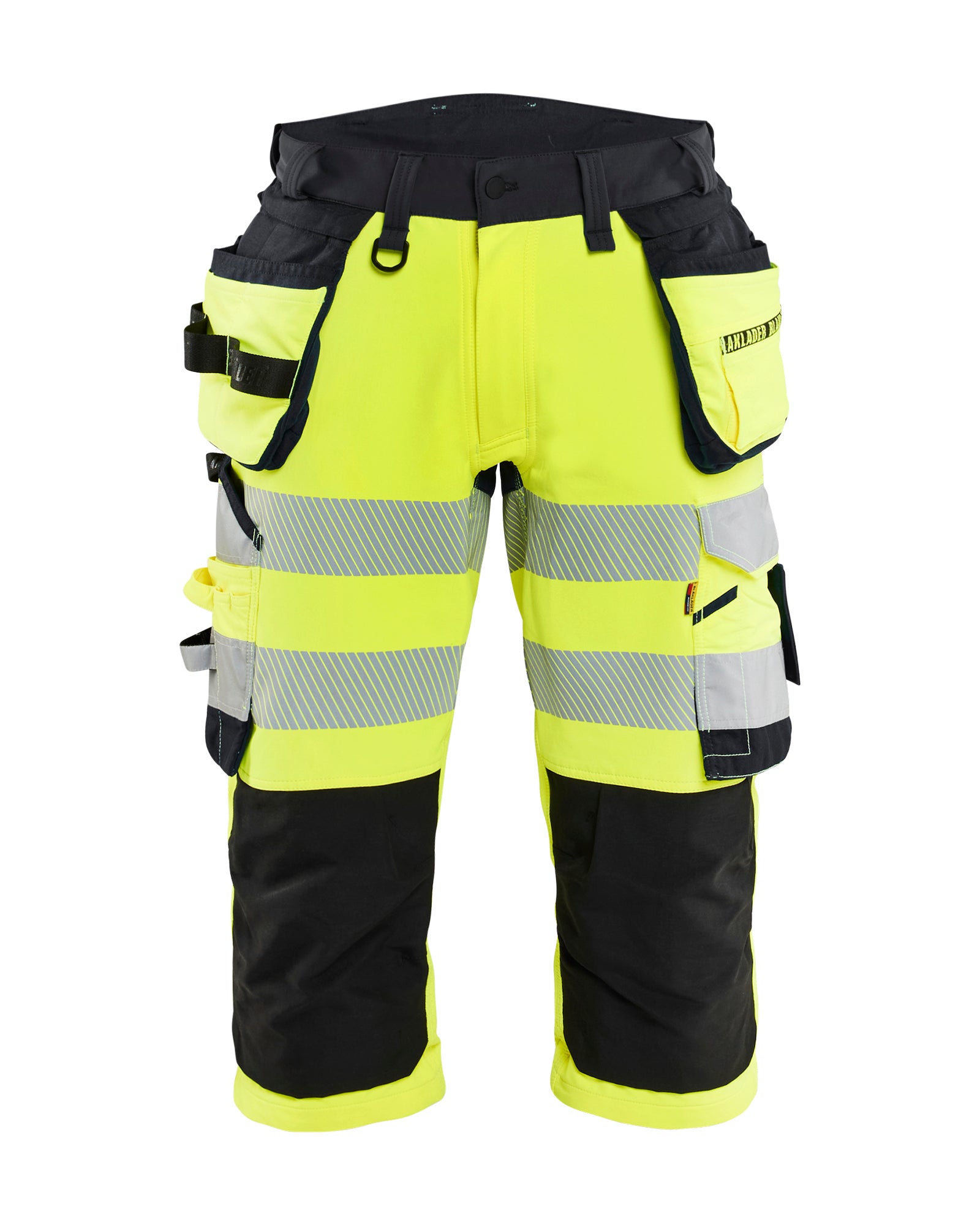 Blåkläder 1123 High Vis Knickers 4-vejs stretch, High Vis Gul/Sort