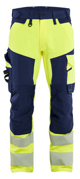 Blåkläder 1124 High Vis Buks 4-vejs Stretch med tryk eller logo – arbejdstøj og firmatøj