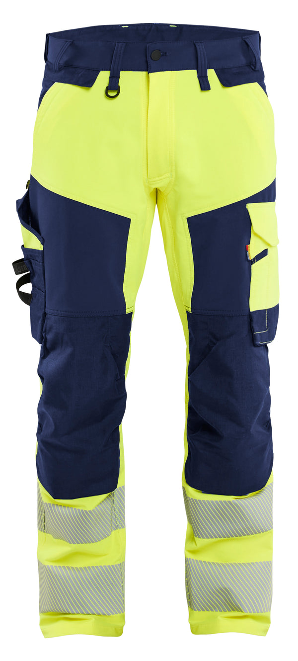 Blåkläder 1124 High Vis Buks 4-vejs Stretch med tryk eller logo – arbejdstøj og firmatøj