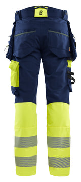 Blåkläder 1125 High Vis Buks 4-vejs Stretch produktbillede med logo