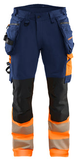 Blåkläder 1125 High Vis Buks 4-vejs Stretch materiale med firmalogo