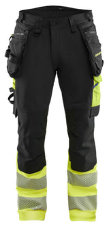 Blåkläder 1125 High Vis Buks 4-vejs Stretch detalje med firmalogo