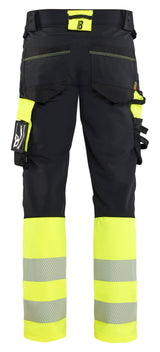 Blåkläder 1126 High Vis Buks 4-vejs Stretch materiale med logo