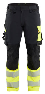 Blåkläder 1126 High Vis Buks 4-vejs Stretch detalje med firmalogo