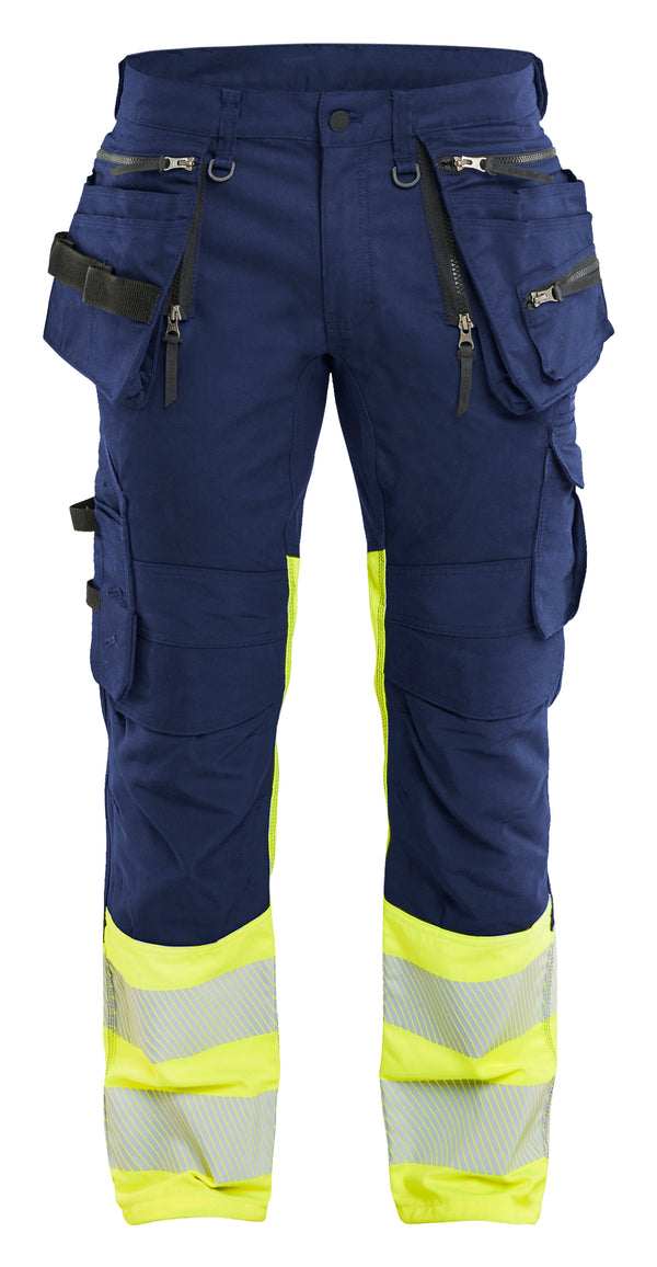 Blåkläder 1130 High Vis Buks Stretch med tryk eller logo – arbejdstøj og firmatøj