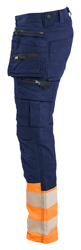 Blåkläder 1130 High Vis Buks Stretch produktbillede med tryk