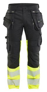 Blåkläder 1130 High Vis Buks Stretch detalje med firmalogo