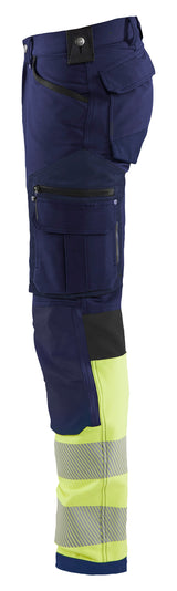 Blåkläder 1193 High vis buks 4-vejs stretch produktfoto med tryk