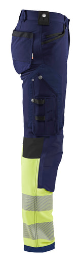 Blåkläder 1193 High vis buks 4-vejs stretch detalje til broderi